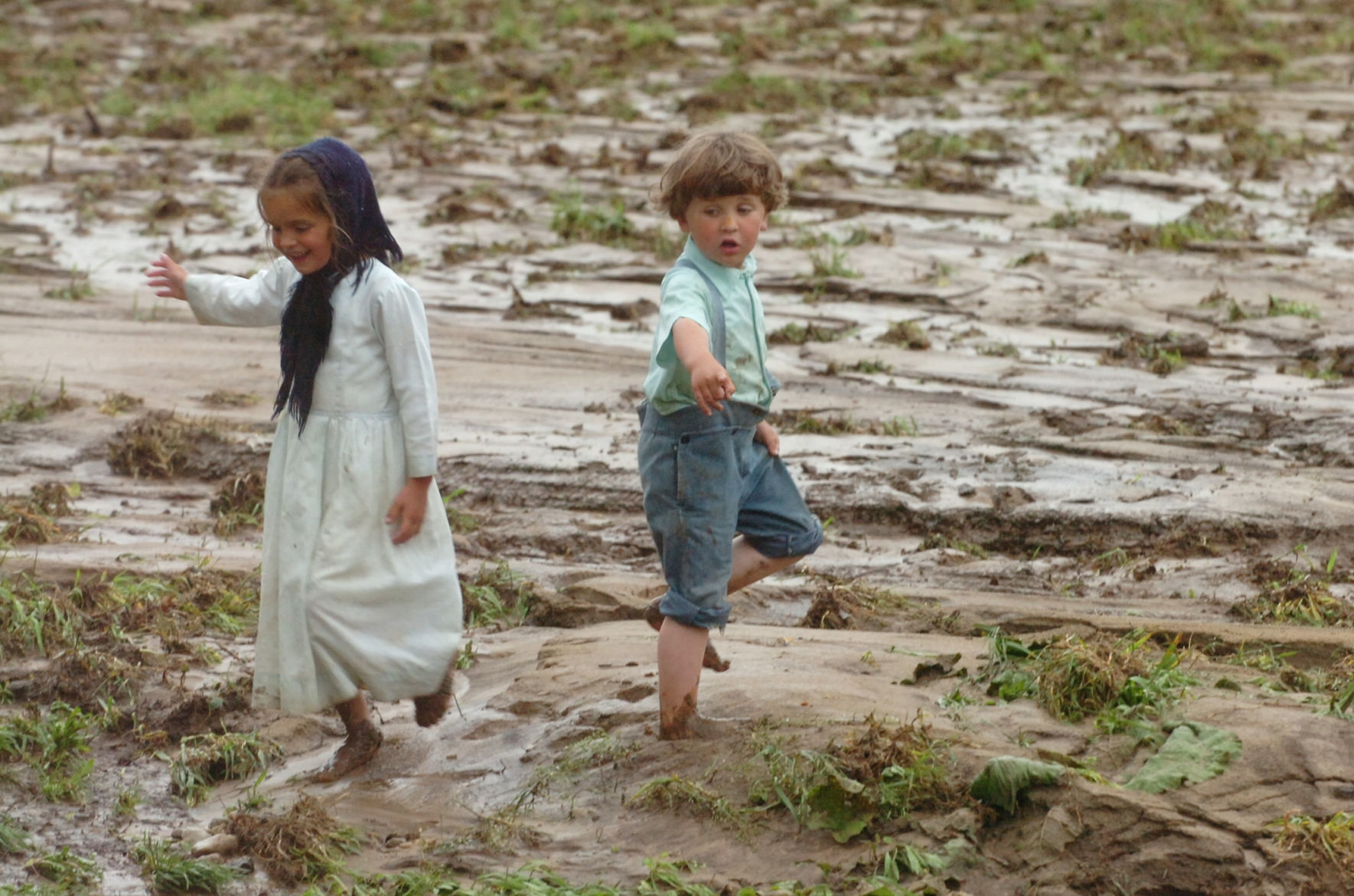 June 2008 -- floods in fields
